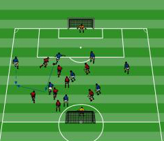 Basketballspiel beim Fußballtraining